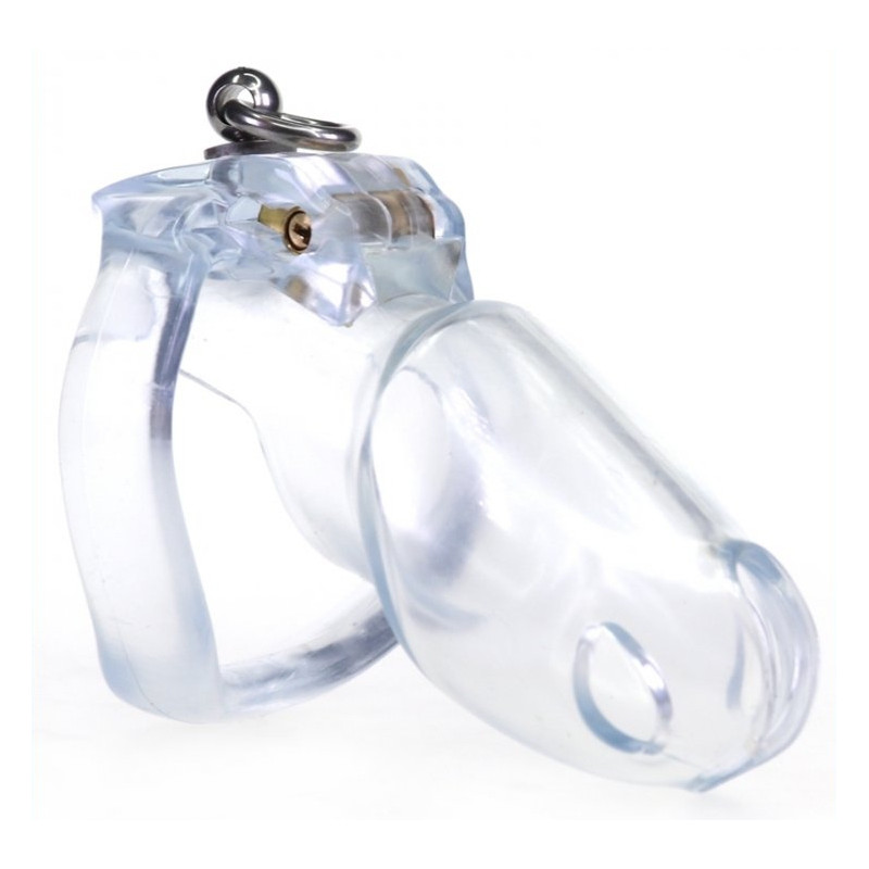 Generique Cage de chasteté Dick Off 10 x 3cm Transparent
